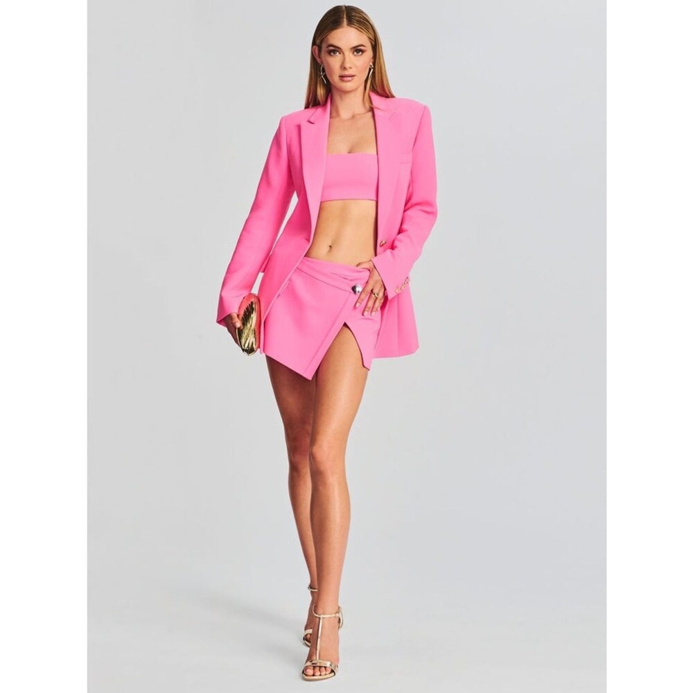 NWOT Retrofete KRISTEN BLAZER Hyper Pink Size Medium